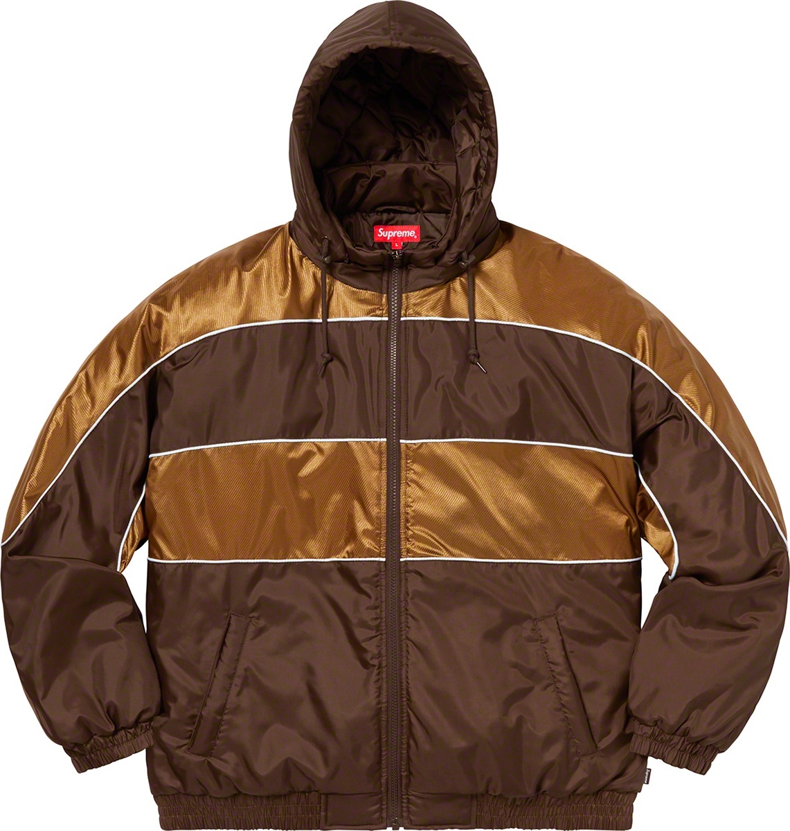 Sports Piping Puffy Jacket view 25